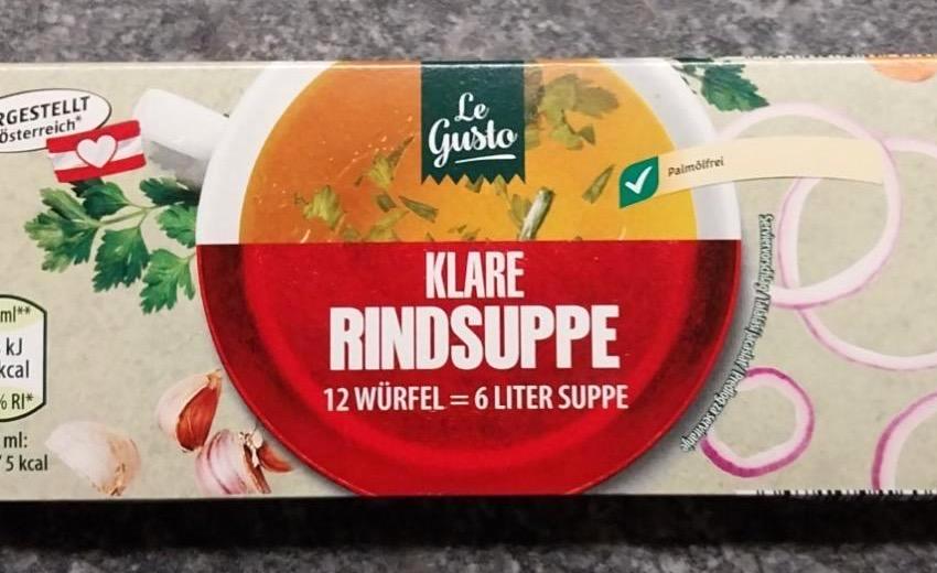 Képek - Klare rindsuppe Le Gusto