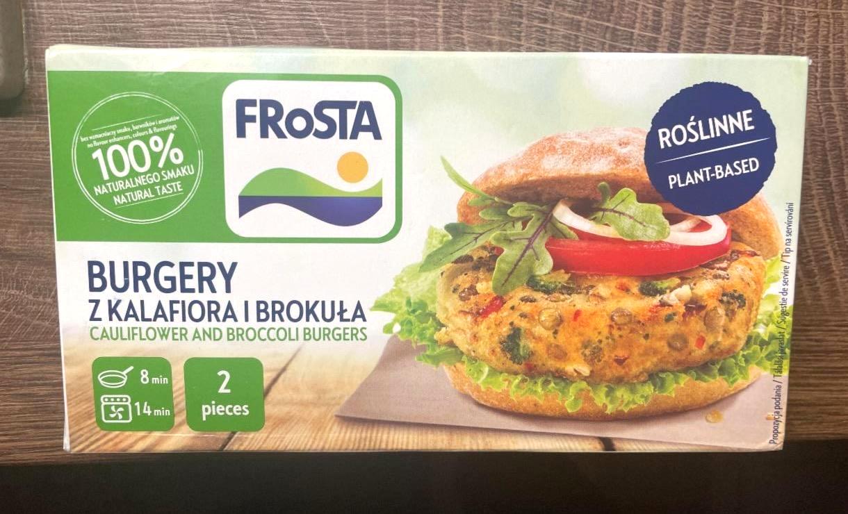 Képek - FRoSTA gyorsfagyasztott, elősütött karfiolos-brokkolis burger 2 db 200 g