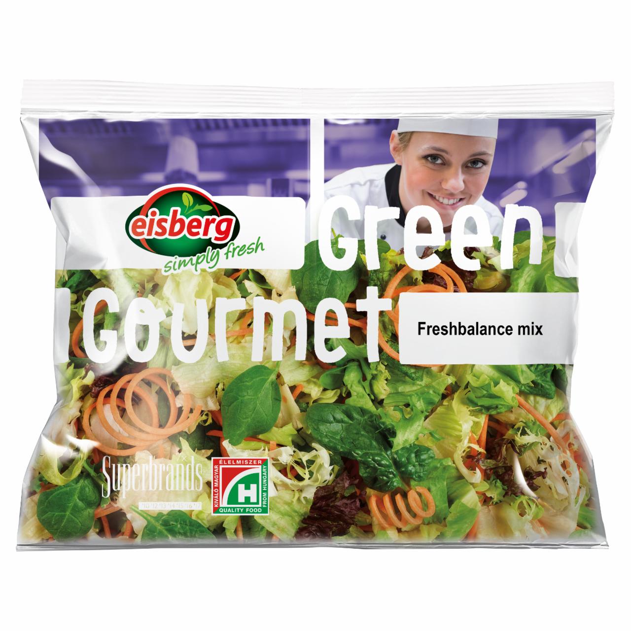 Képek - Eisberg Freshbalance Mix friss saláta- és zöldségkeverék 180 g