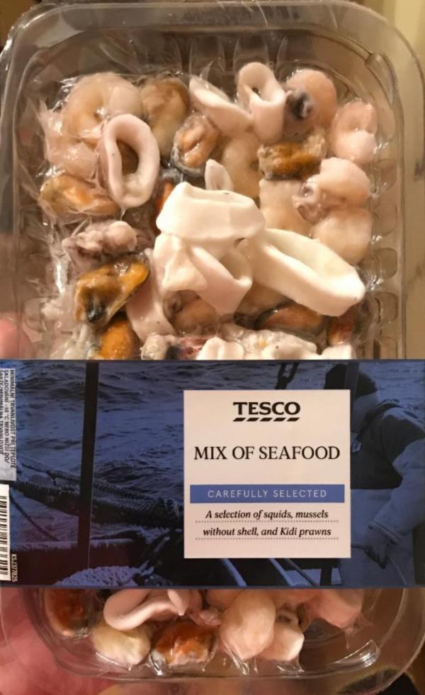Képek - Tesco gyorsfagyasztott tenger gyümölcsei keverék