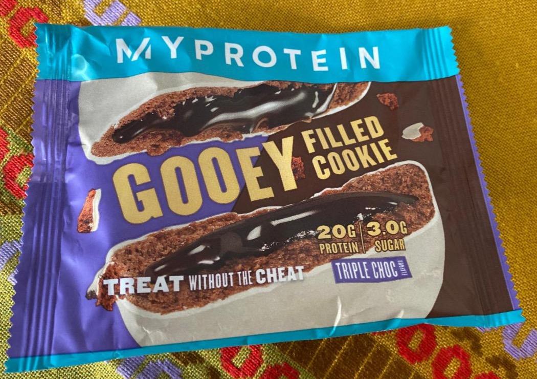 Képek - Gooey filled cookie Triple choc MyProtein