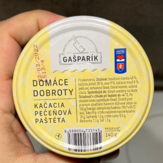 Képek - Kacsa máj pástétom Gašparík