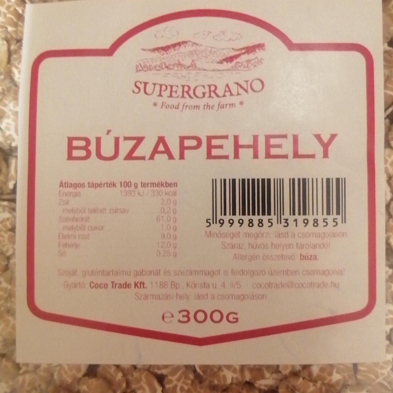 Képek - Búzapehely Supergrano