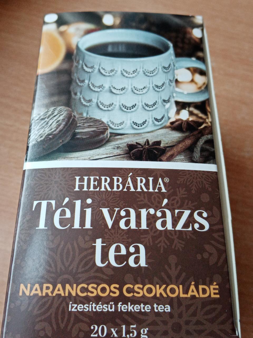 Képek - Téli varázs tea Narancsos csokoládé Herbária