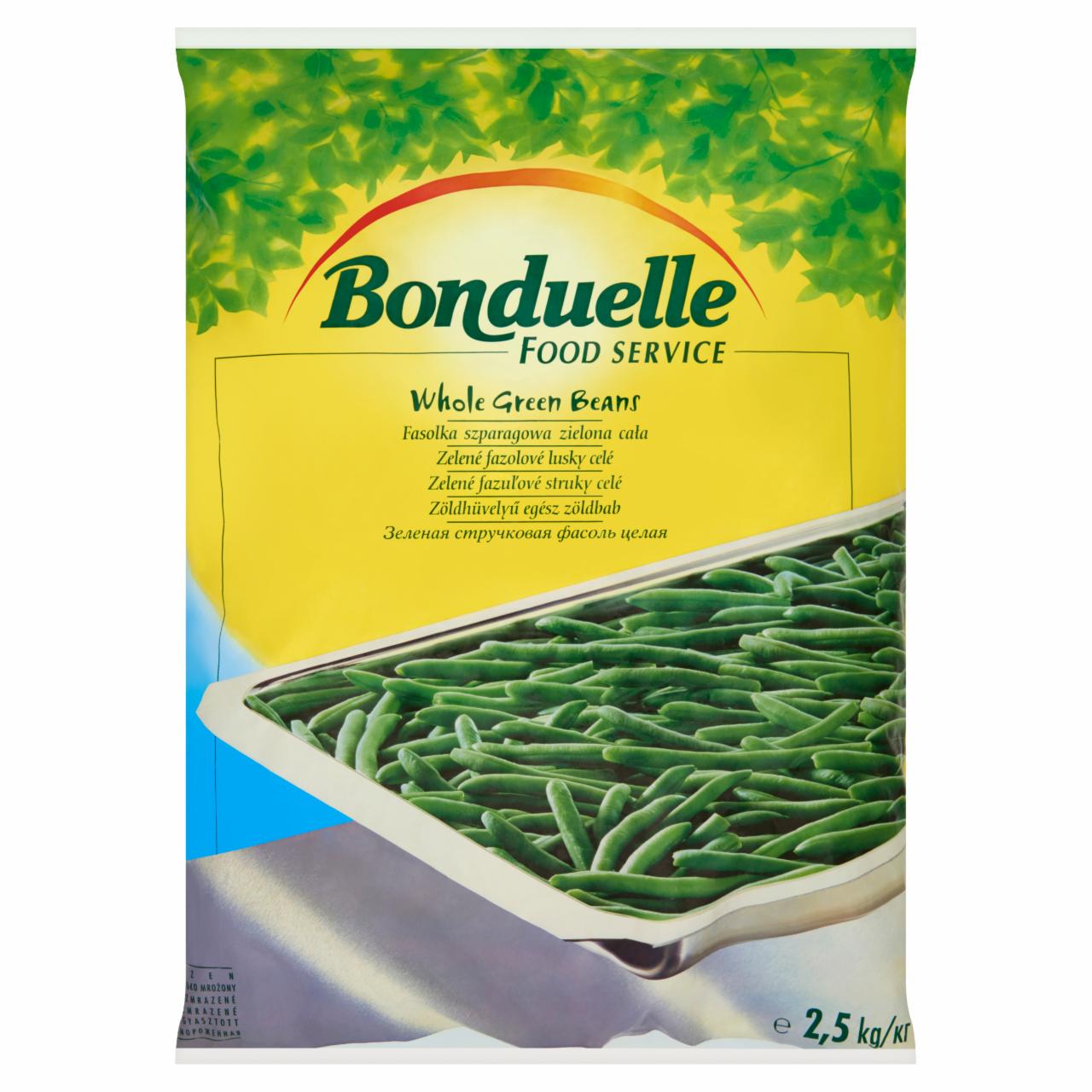Képek - Bonduelle Food Service gyorsfagyasztott zöldhüvelyű egész zöldbab 2,5 kg