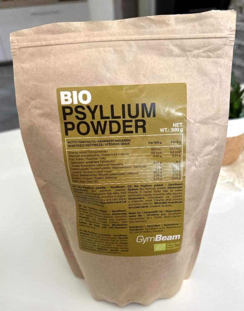 Képek - Bio psyllium por GymBeam