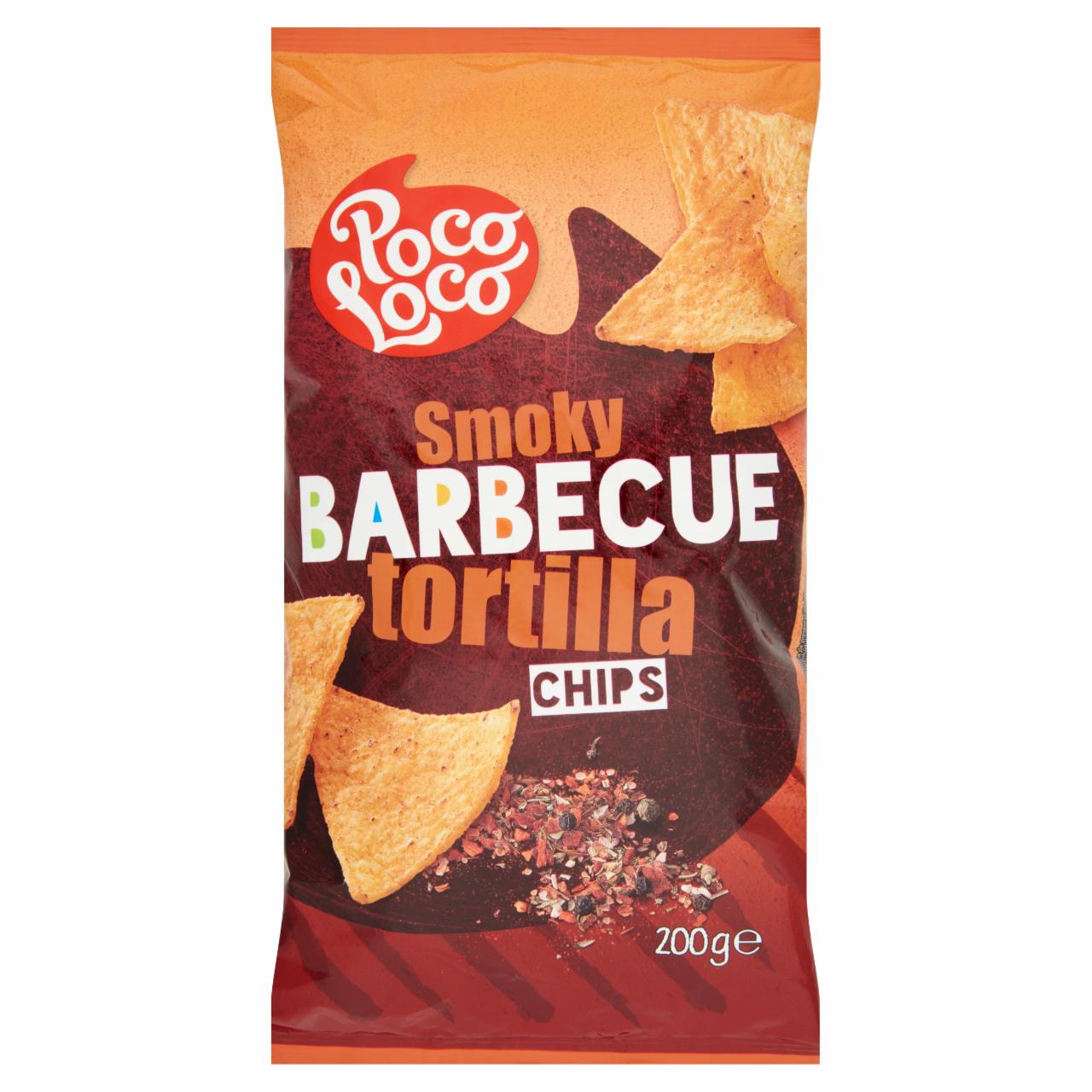 Képek - Poco Loco Tortilla barbecue ízesítésű kukoricachips 200 g