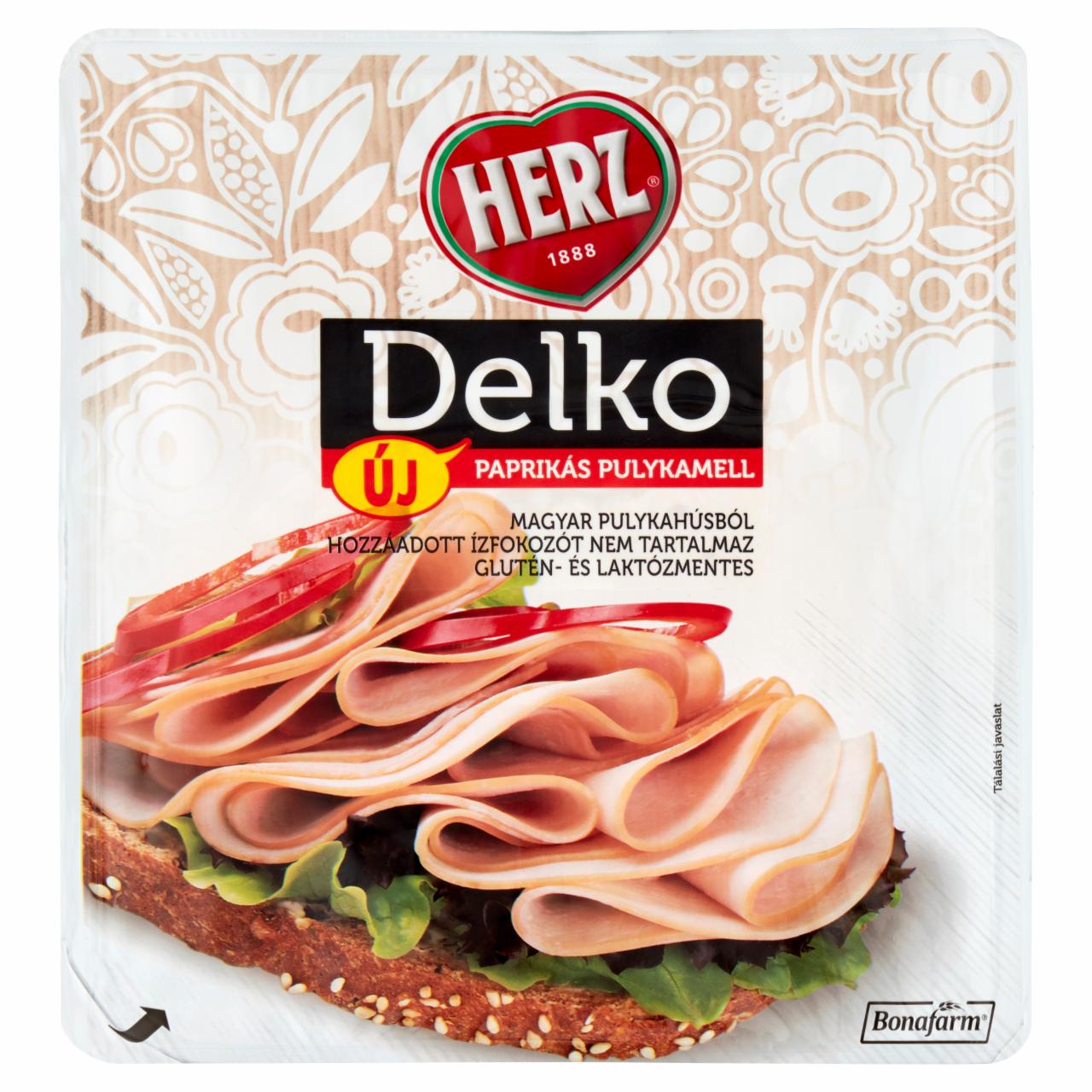 Képek - HERZ Delko szeletelt paprikás pulykamell 100 g