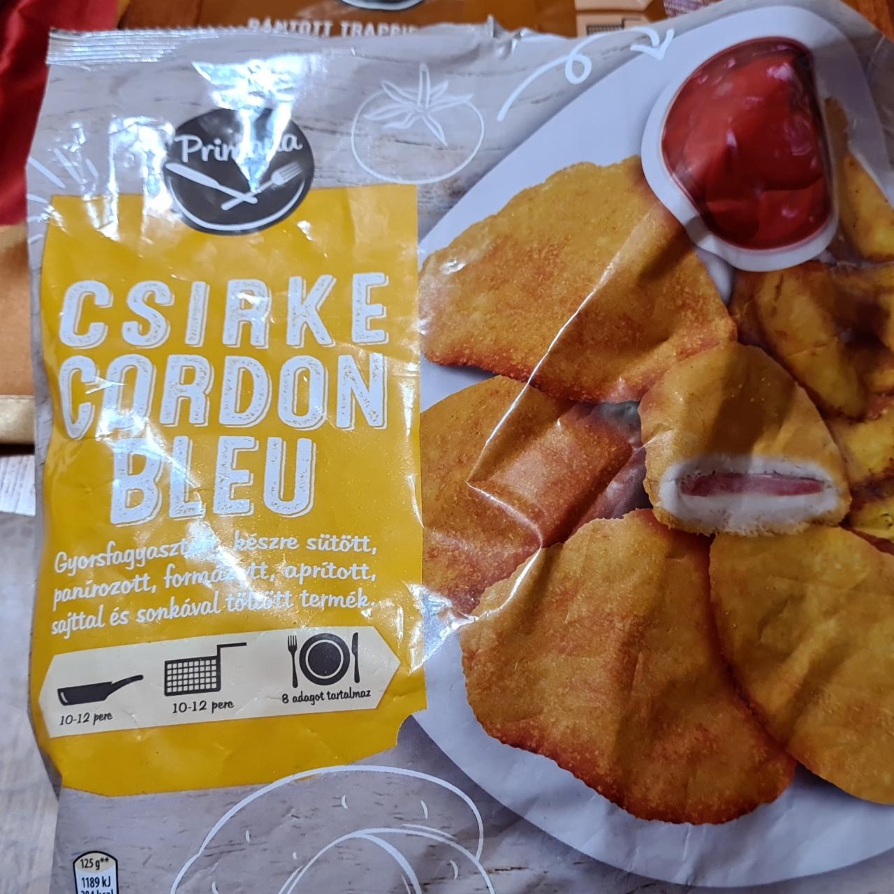 Képek - Csirke cordon bleu Primana