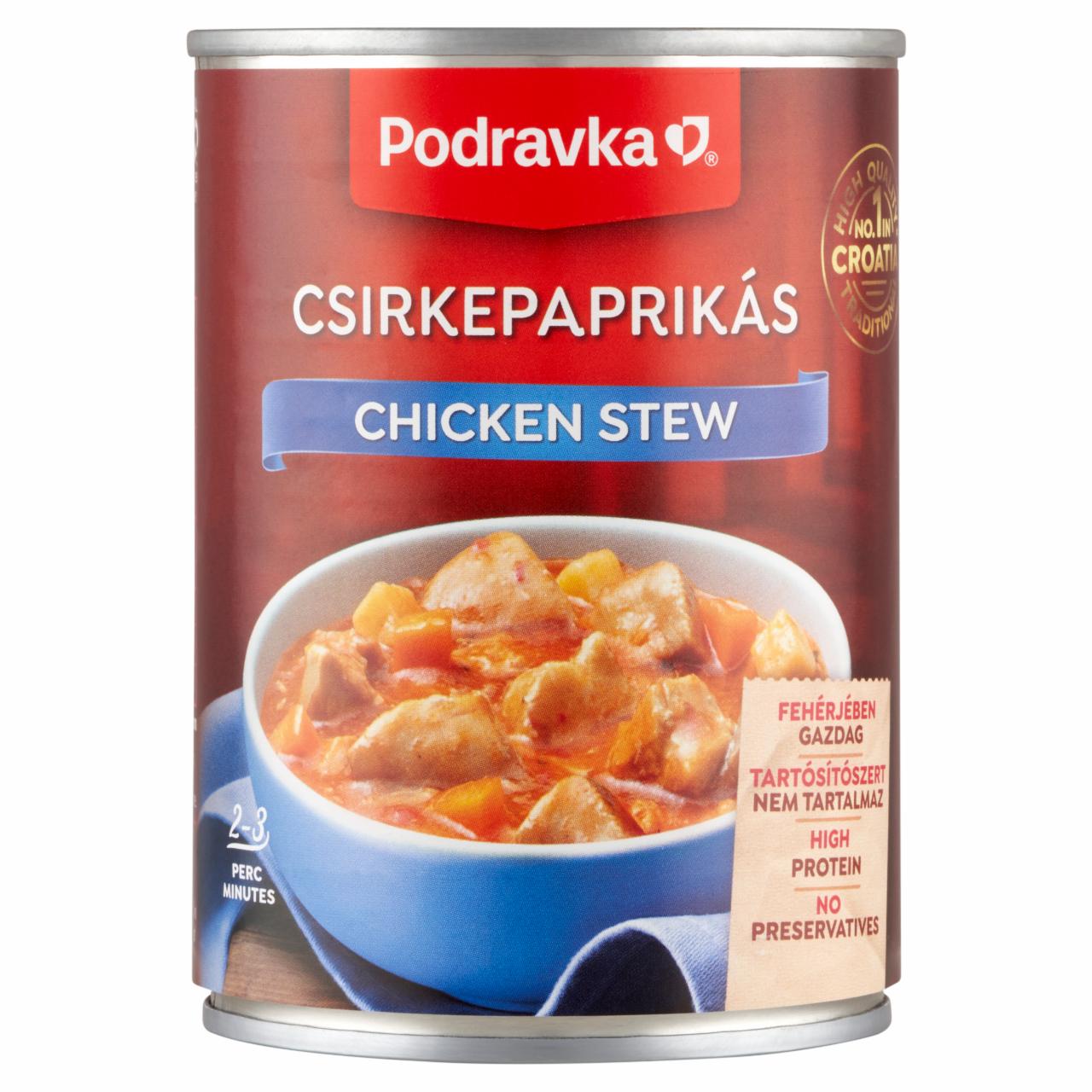 Képek - Podravka csirkepaprikás 400 g