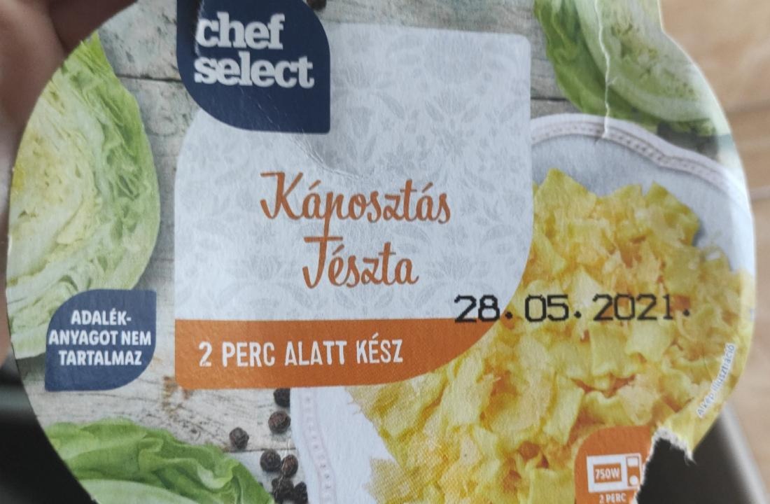 Képek - Káposztás tészta Chef select