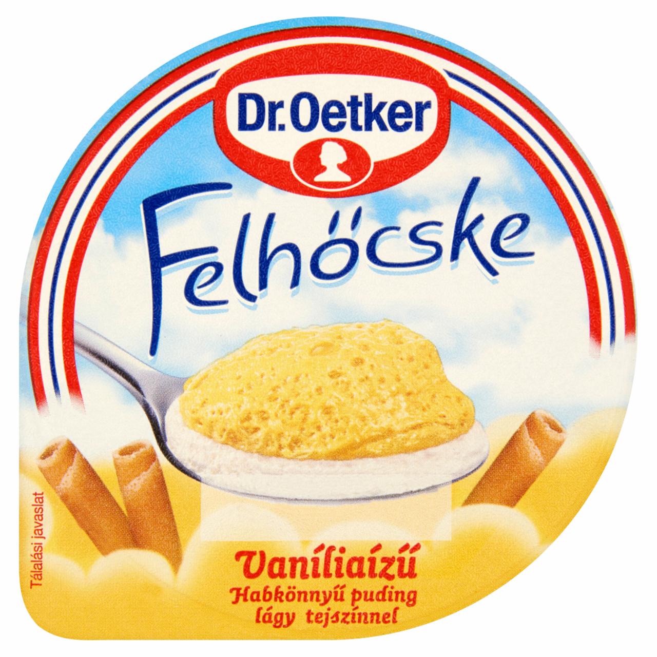 Képek - Dr. Oetker Felhőcske vaníliaízű puding tejszínnel 125 g