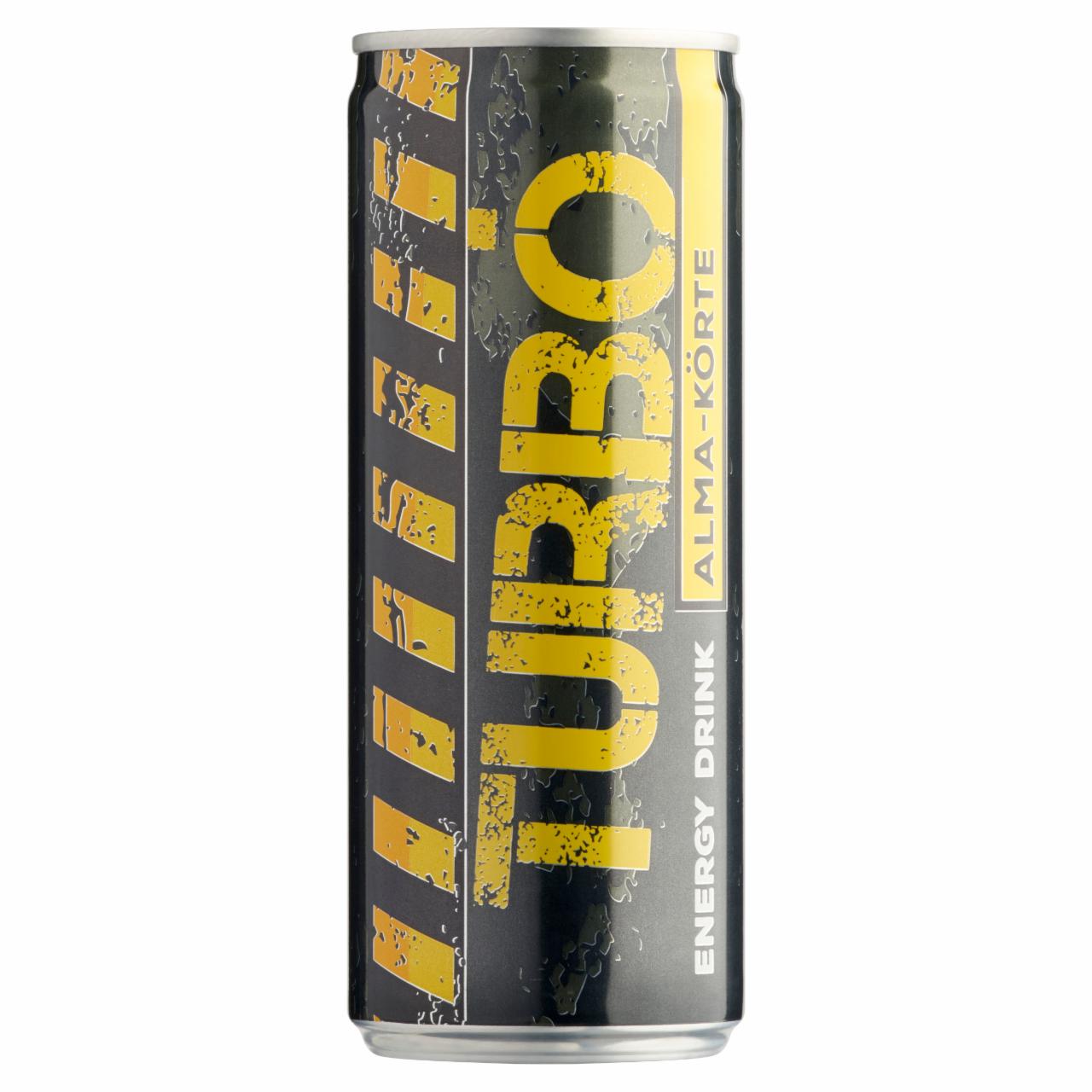 Képek - Turbo Energy Drink körte és alma ízű szénsavas energiaital 0,25 l