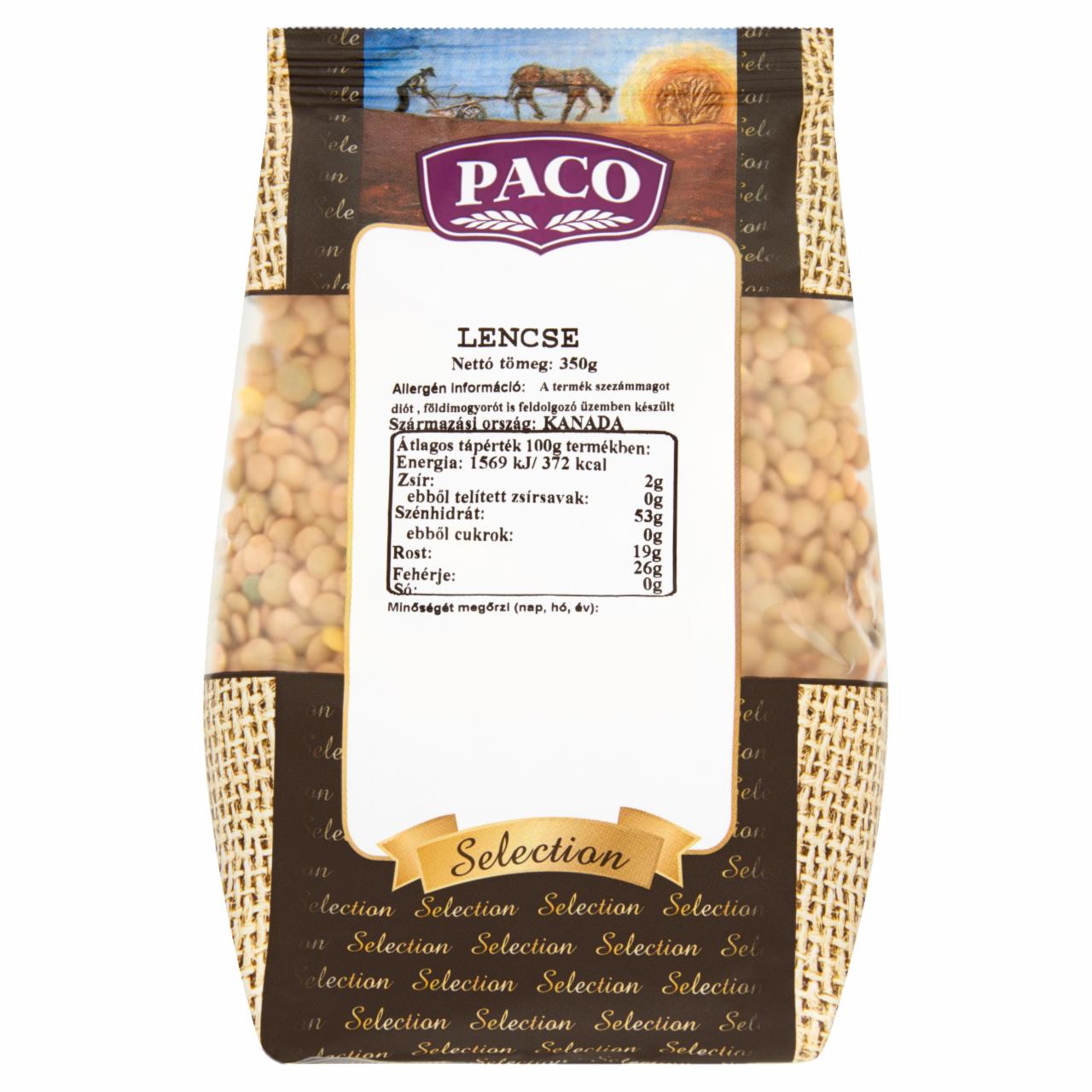 Képek - Paco Selection lencse 350 g