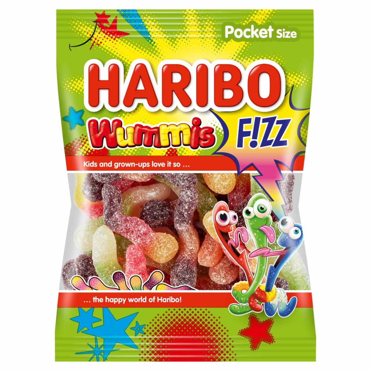 Képek - Haribo Wummis F!zz gyümölcsízű gumicukorka 100 g