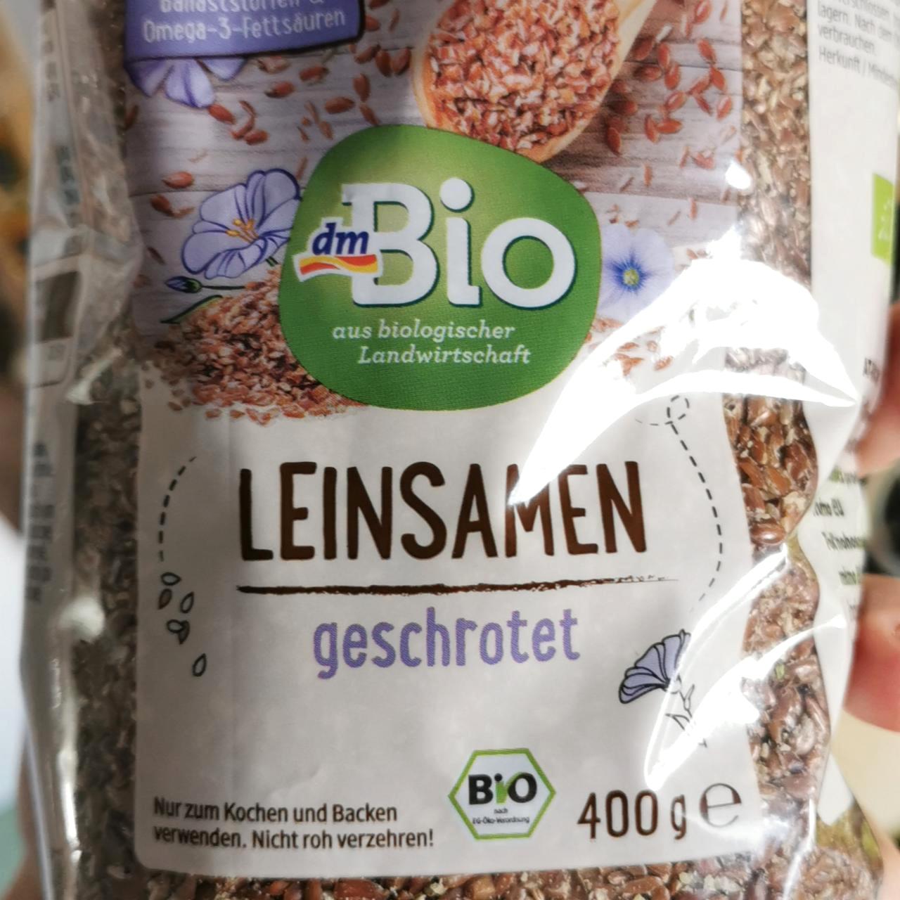 Képek - Leinsamen geschrotet dmBio