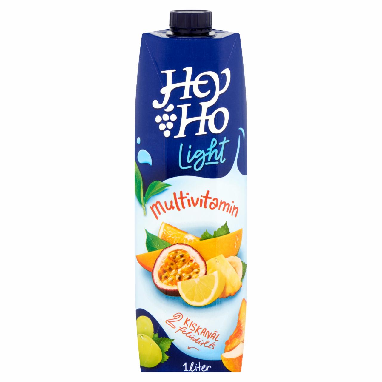 Képek - Hey-Ho Light Multivitamin vegyes gyümölcsital édesítőszerrel és 7 vitaminnal 1 l