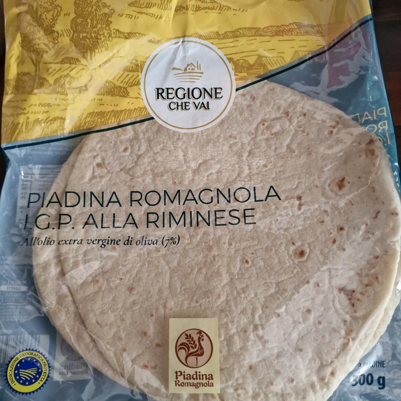 Képek - Piadina Romagnola I.G.P. Alla Riminese Regione Che Vai