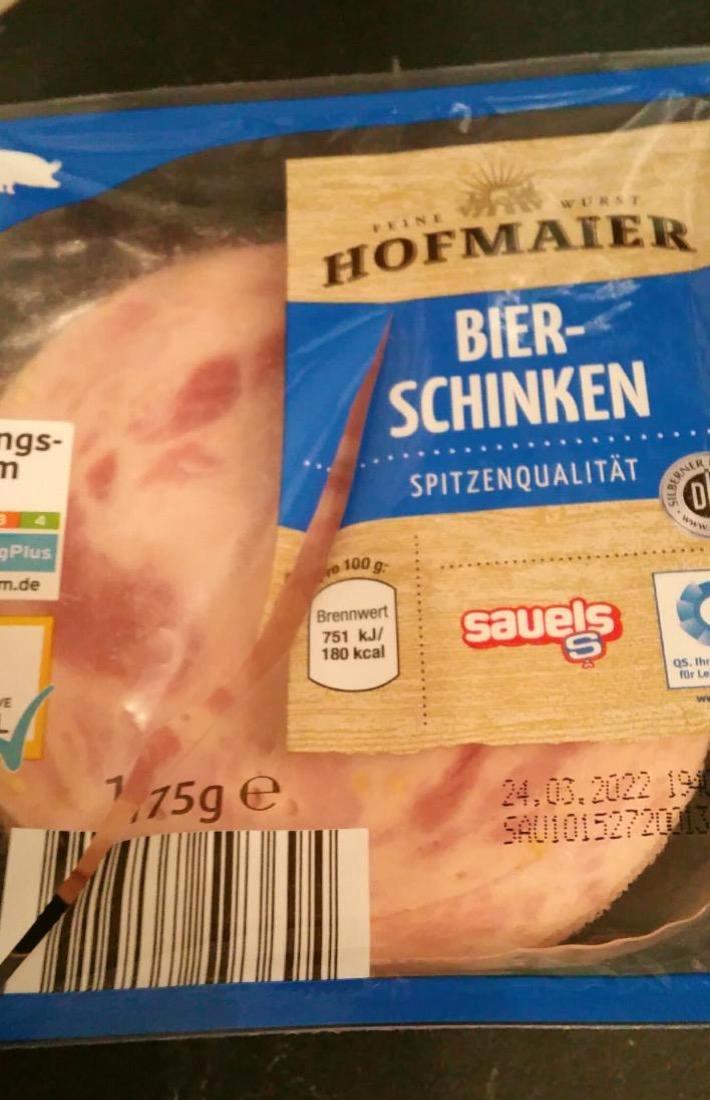 Képek - Bier schinken Hofmaier