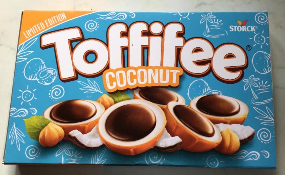 Képek - Toffifee mogyoró karamellben kókuszkrémmel és csokoládéval 125 g 