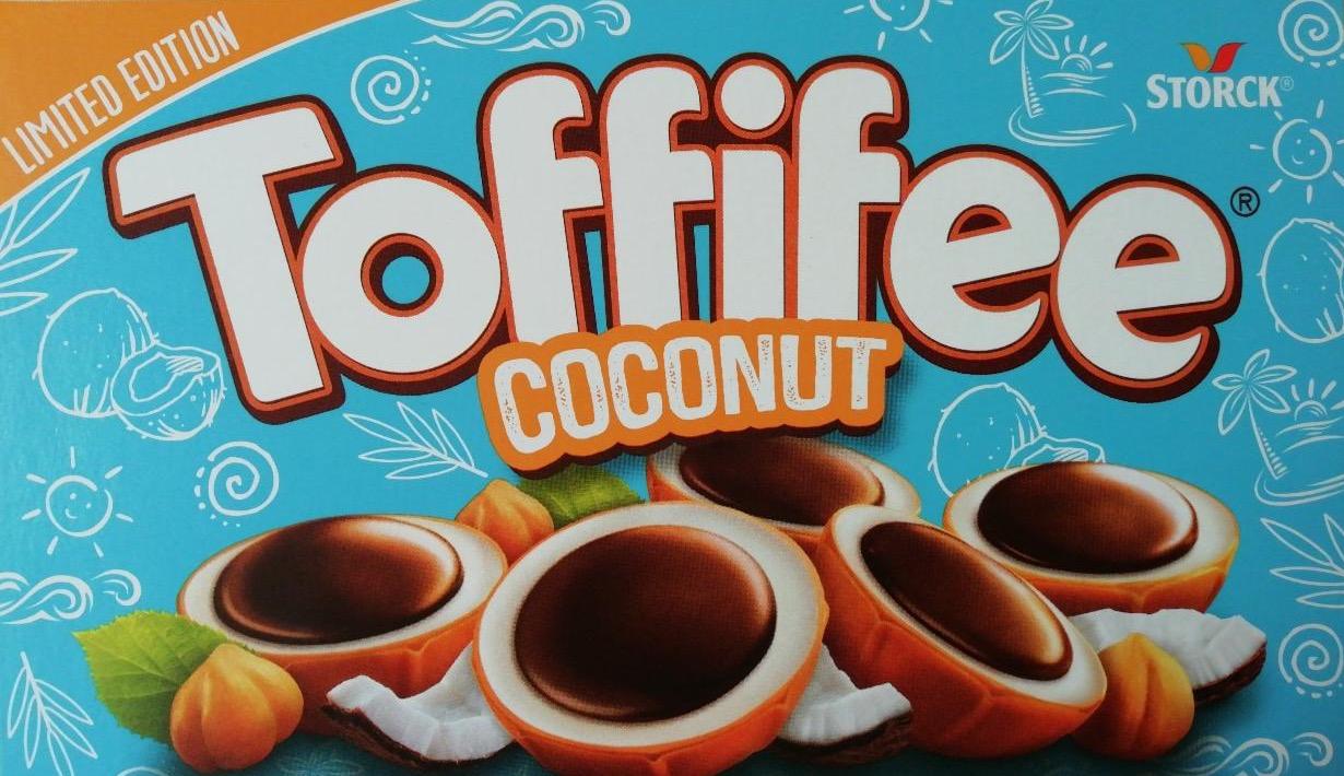 Képek - Toffifee mogyoró karamellben kókuszkrémmel és csokoládéval 125 g 