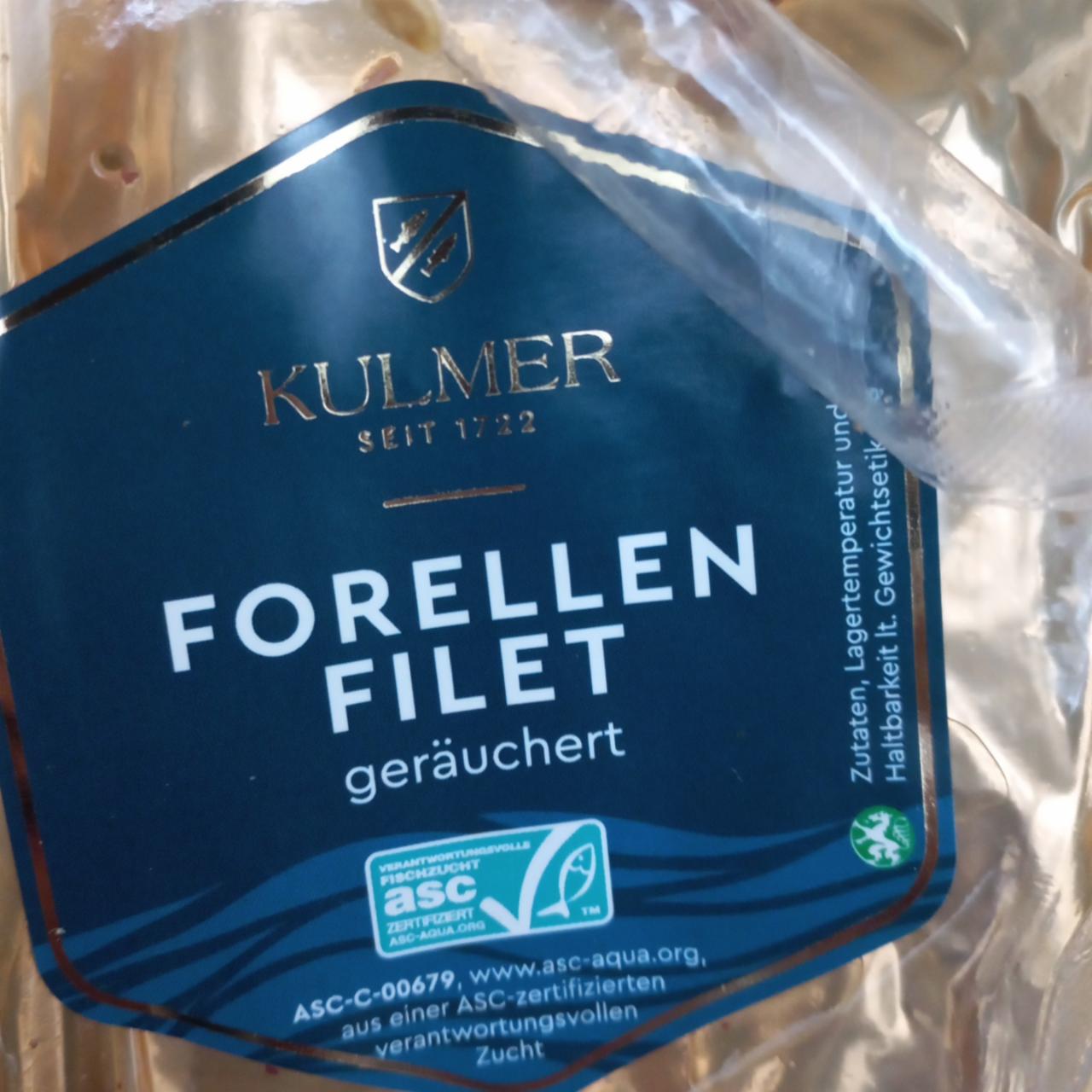 Képek - Forellen Filet geräuchert Kulmer
