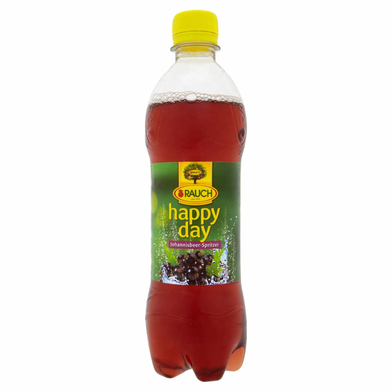 Képek - Rauch Happy Day szénsavas feketeribizli gyümölcsital 0,5 l