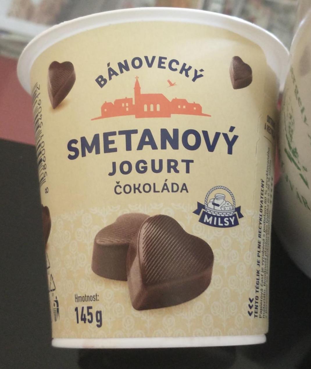 Képek - Tejfölös csokis joghurt Bánovecký