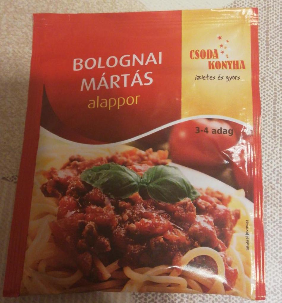 Képek - Csoda Konyha bolognai mártás alappor 47 g