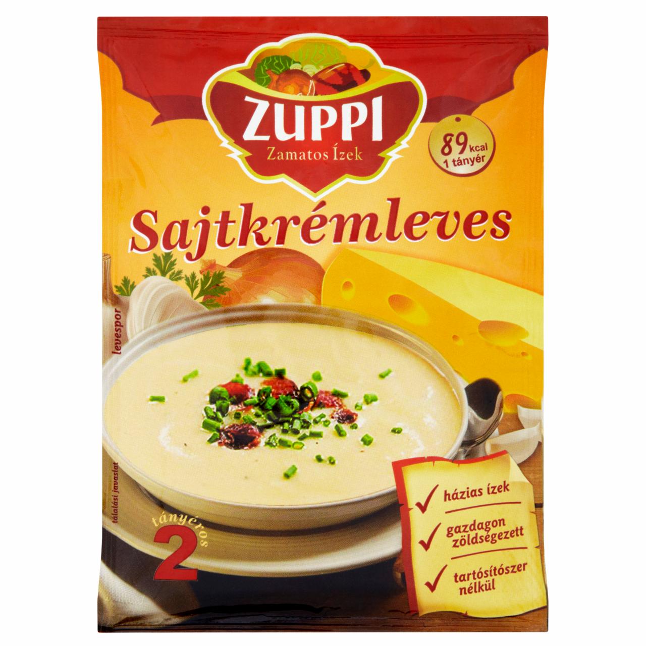 Képek - Zuppi sajtkrémleves 50 g