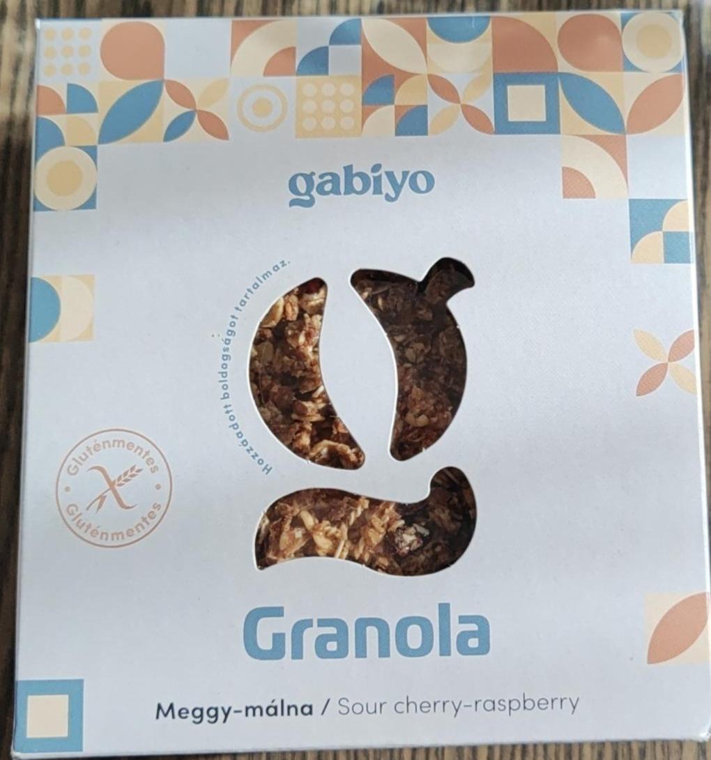 Képek - Granola Meggy-málna Gabiyo