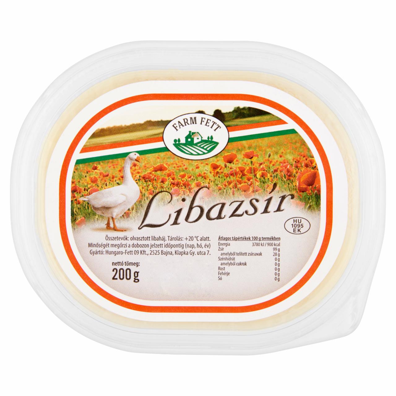 Képek - Farm Fett libazsír 200 g