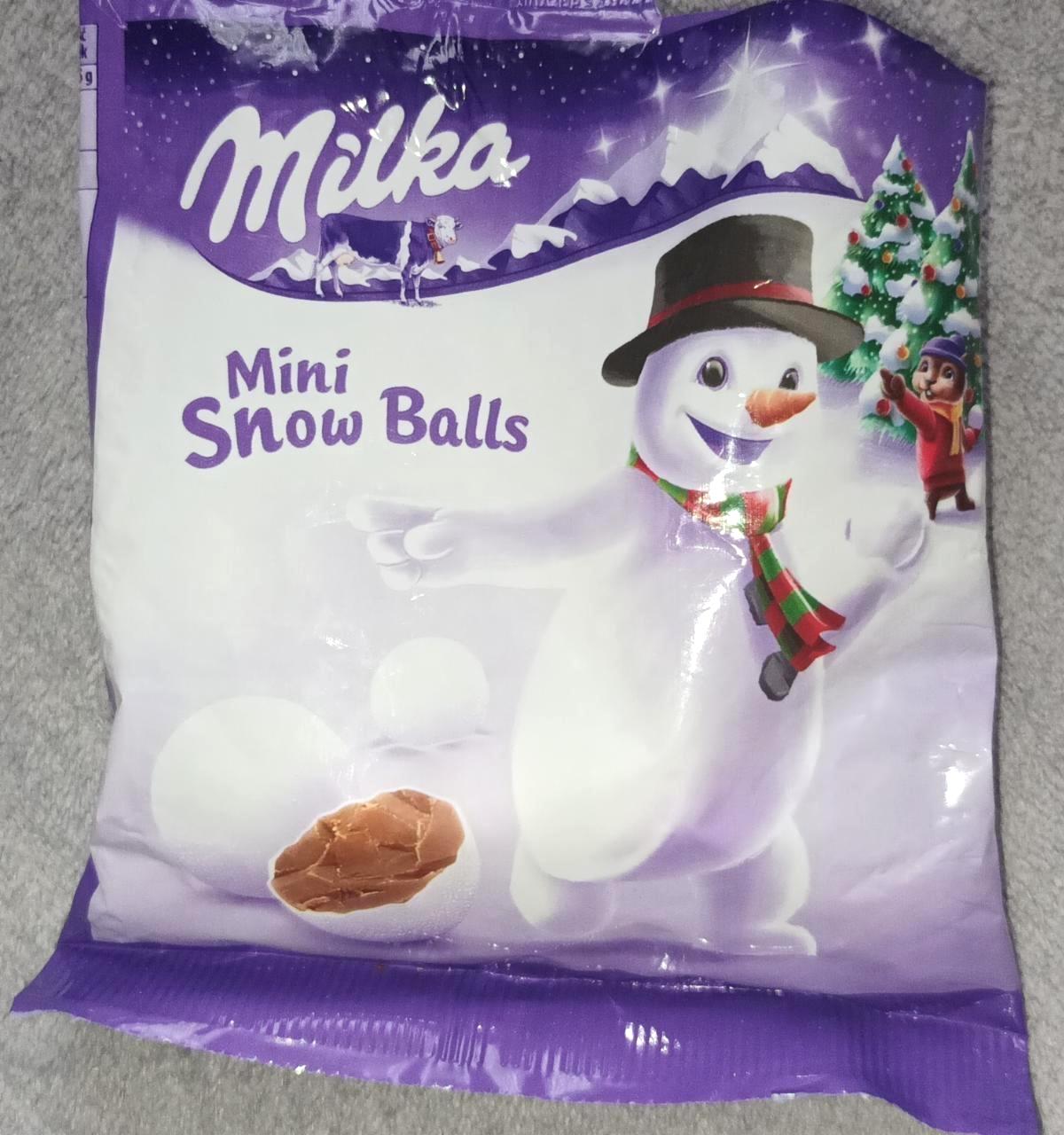 Képek - Mini snow balls Milka