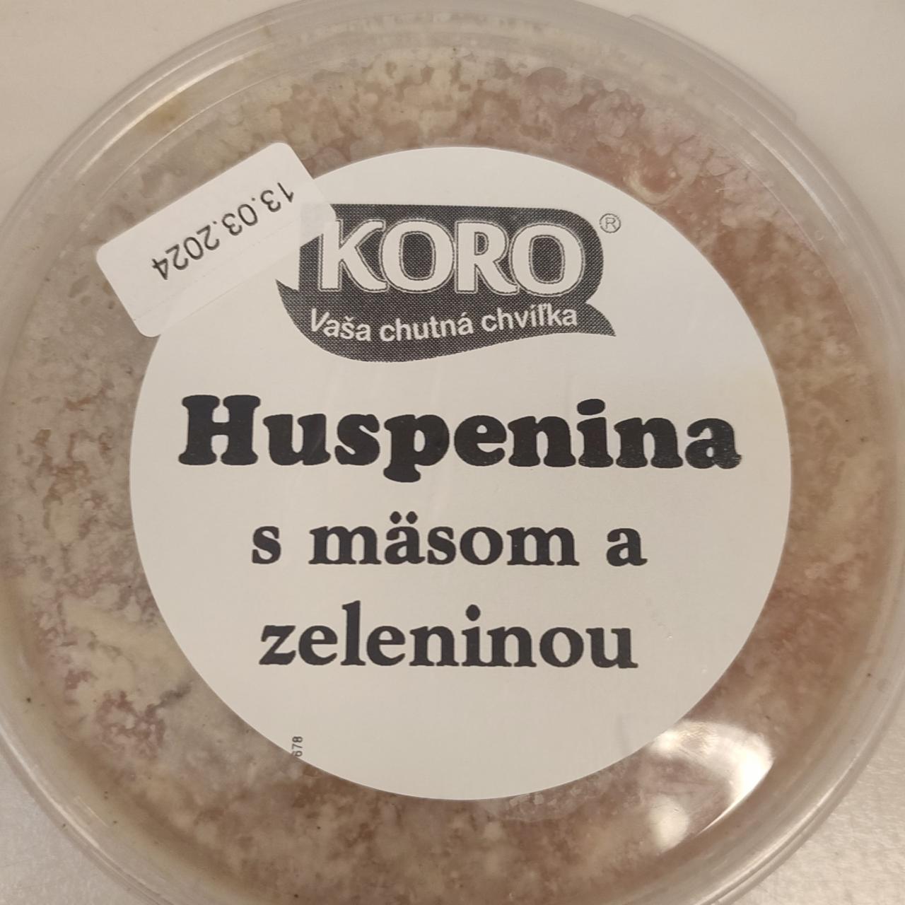 Képek - Huspenina s mäsom a zeleninou Koro