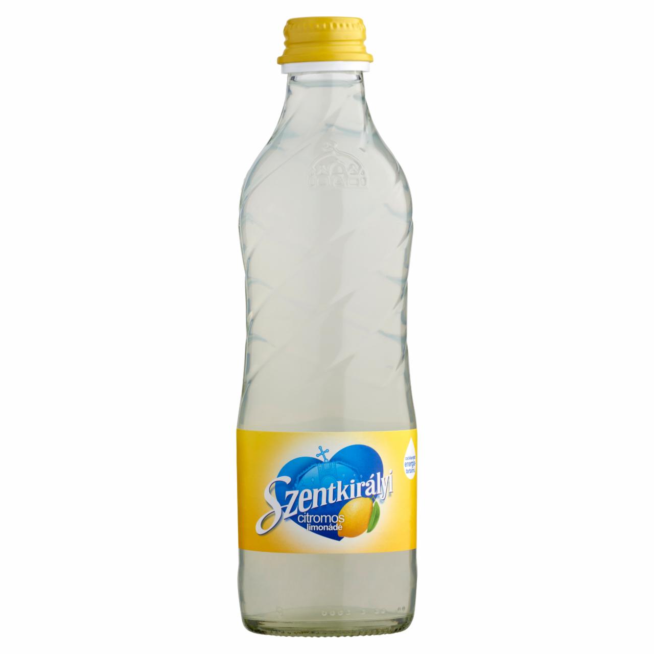 Képek - Szentkirályi szénsavas citromos limonádé cukorral és édesítőszerrel 330 ml