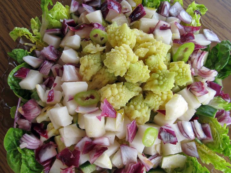 Pagodakarfiol saláta
